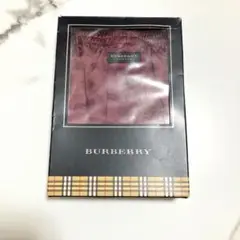 BURBERRY バーバリー　トランクス　シルク100% ボルドー　M