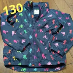 【美品】GAP KIDS ディズニー ミッキーマウス 総柄ウィンドブレーカー Mのサムネイル