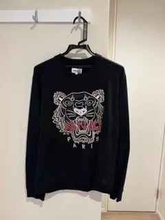 KENZO タイガー刺繍 スウェット ブラック Lのサムネイル