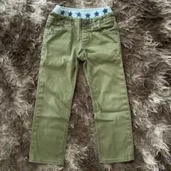 ダブルビー　オリーブグリーン 長ズボン 110cm