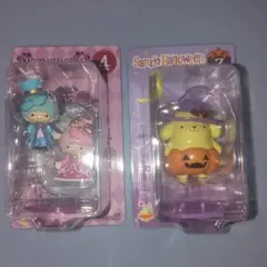 サンリオ　Happyくじハロウィン　フィギュア2点セット