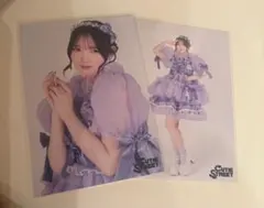 CUTIE STREET 真鍋凪咲　きゅーすと　生写真 2枚セット　おまけ付き