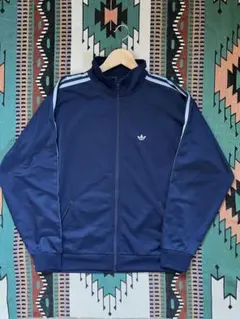 【美品】adidas トラックジャケット ネイビー