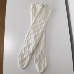 gelato pique ルームソックス (ホワイト・アラン模様)のサムネイル