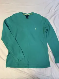 Polo Ralph Lauren ワッフル クルーネック スウェット L