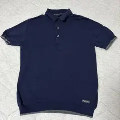 BLACK LABEL CRESTBRIDGEネイビー 半袖ポロシャツ Mのサムネイル