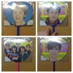 嵐 ミニうちわ 四本セット