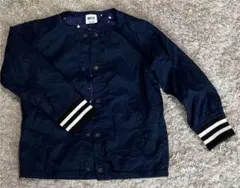 【再値下げしました！】ブリーズ ナイロン アウター  キッズ 110 ネイビー