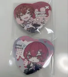 そらまふうらさかから逃げられない　そまうさ　あほの坂田　缶バッジ2個セット