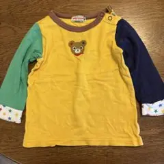 ミキハウスのロングTシャツ　80cm