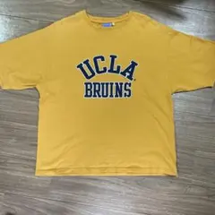 UCLA カレッジロゴ Tシャツ XL イエロー アメカジ 古着風のサムネイル