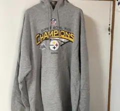 Reebok スーパーボウル XLIII チャンピオン フード付きスウェット