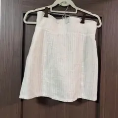 【新品】フレアスカート Lサイズ 白　ホワイト L GRL