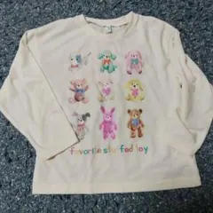 女の子　長袖　ロンT　薄手　110