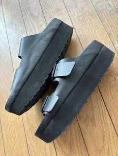 BIRKENSTOCK papillio ブラックサンダル 38サイズ - メルカリ