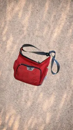 adidas レッド ショルダーバッグ シティーボーイ