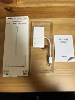 Lightning to 4 in 1 Camera Card Reader