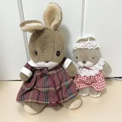 【昭和レトロ】うさぎ ぬいぐるみ サンアロー セキグチのサムネイル
