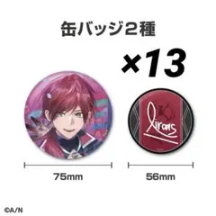 にじさんじ ローレン・イロアス 缶バッジ(2種セット) ×13