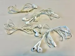 【まとめ売り】Apple iPhone 純正イヤホン2、SONY製イヤホン2