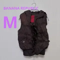 BANANA REPUBLIC 【M】レディースフード付きダウンベスト