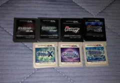 ポケモンソフトまとめ売り 7点