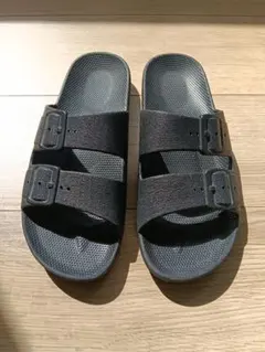 ワークマン スライドサンダル ブラック