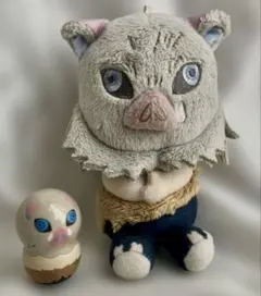 鬼滅の刃　伊之助　嘴平伊之助　ぬいぐるみセット