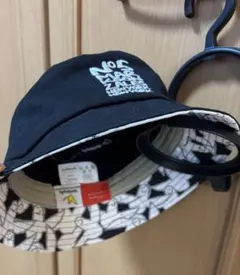 マークゴンザレス 黒 バケットハット