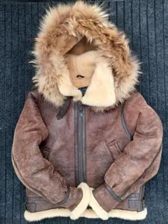 希少！圧倒的存在感 美品 MILITARY CLOTHING B-3フード付き