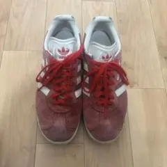 adidas GAZELLE スニーカー レッド 80s レアのサムネイル