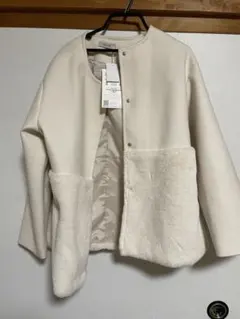 しまむら♡コート ホワイト