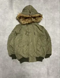 moussy マウジー N-2B フライトジャケット 短丈 Y2K カーキ