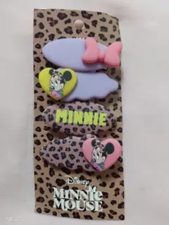 H&Mミニーマウス ヘアピンセット 4個入り
