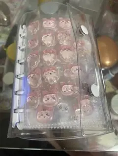 シール帳完成品 全ページちいかわ！ ボンボンドロップシール、ウォーターシール