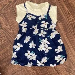 値下げ中★après les cours フラワーチュニック 80