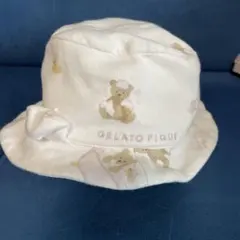 ごーや様専用ジェラートピケくまさん柄帽子　サイズフリー