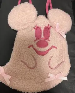 ディズニー　ハロウィン　おばけ　巾着　ピンク