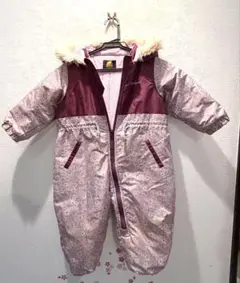 Moujonjon 子供用スキーウェア フード付き