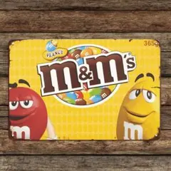 エムアンドエムズ M&M's ブリキ看板 アメリカン雑貨 USA
