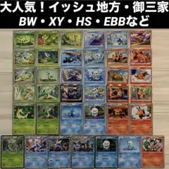 【イッシュ地方・御三家】ポカブ・ミジュマル・ツタージャ・BW・HS・EBB・XY
