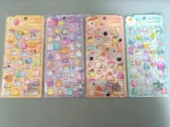 オバケーヌ　うるちゅるシール　4シートセット