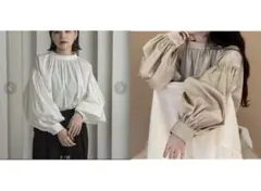 i_am_official gather volume blouse 2点セットのサムネイル