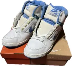 アーカイブUS10デッドストックNIKE AIR FORCE2 スニーカー 水色