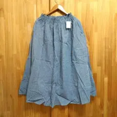 ロングスカート　フレアスカート　チェック　スカート