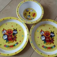 アンパンマン 子ども用食器セット 3点