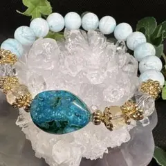 レムリアン水晶×ブルー千層サゲニティック×カイヤナイトシリカ - メルカリ