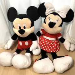 ディズニー 100周年 ミッキー＆ミニー BIGぬいぐるみ 2体セット