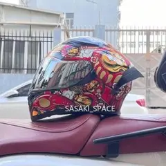 タイ　バイク　フルフェイスヘルメット　59-60cm タイランド　派手　目立つ タイ バイク フルフェイスヘルメット 59-60cm タイランド 派手 目立つ