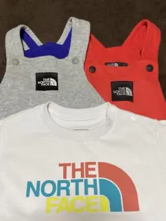 ノースフェイス　ロンパース　80サイズ　90サイズ　Ｔシャツ ３点セット